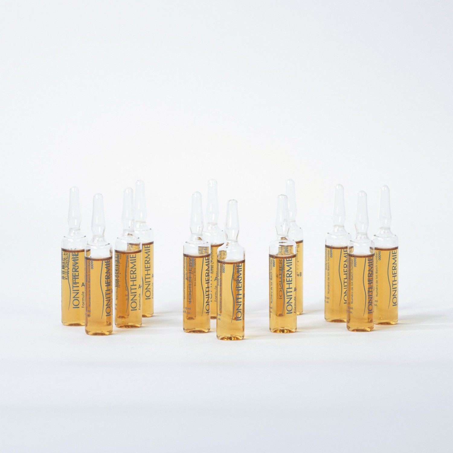 Formule A+B - 12 ampoules de 10ml - CORPS -  IONITHERMIE - MADE IN FRANCE